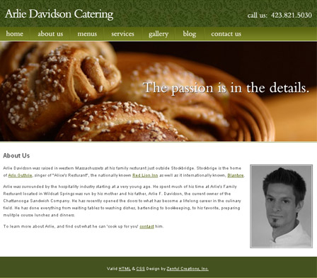 Arlie Davidson Homepage