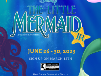 Disney Little Mermaid JR Poster Design
